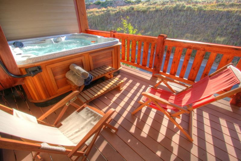 Hot Tub Deck Construction